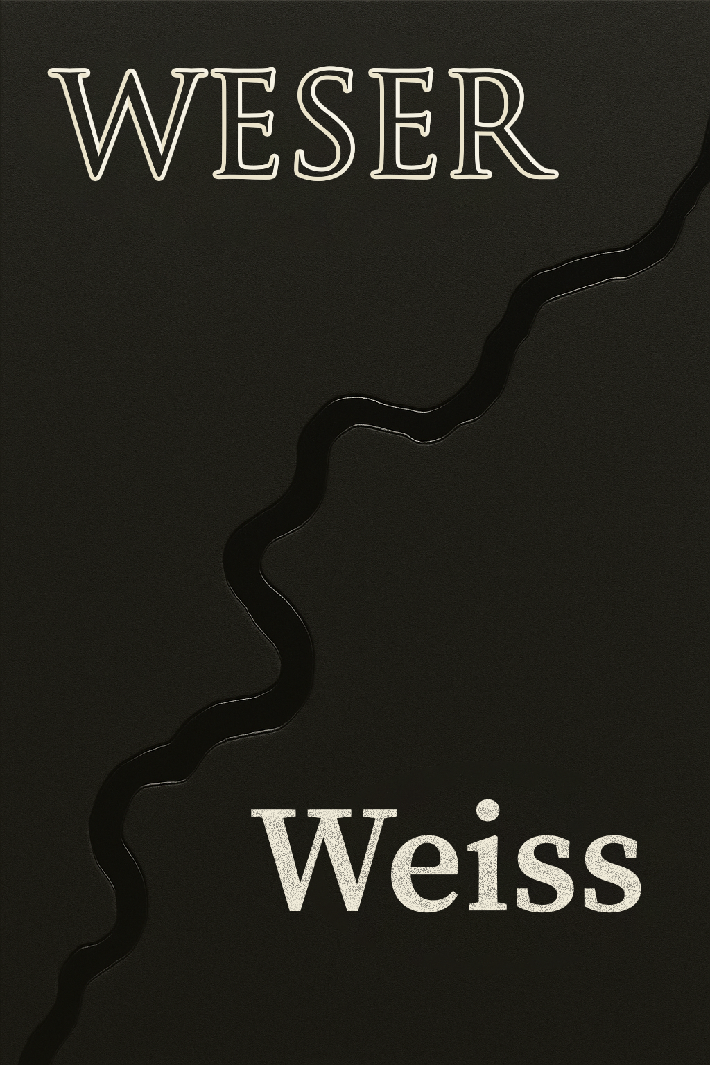 Etikett Weser Weiß